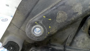Front right mudguard liner, front part of Audi A6 C8 19-25, worn, cracked