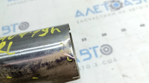 Left muffler tip Toyota Rav4 19-25 chrome, dented, scratches