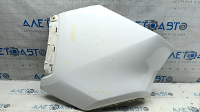 Rear bumper bare left Toyota Rav4 19-25 white 040, scratches