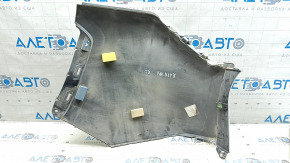 Rear bumper bare left Toyota Rav4 19-25 white 040, scratches