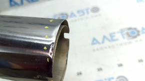 Right muffler tip Toyota Rav4 19-25 chrome, dented, scratches