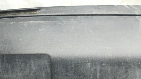 Bare rear bumper, lower part, Toyota Rav4 19-25, without parking sensors, structure, one-piece, non-factory cutout, scratches, tears