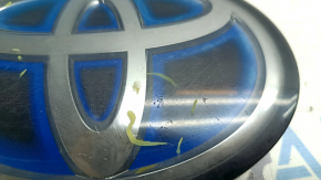 Toyota Rav4 19-24 hybrid front bumper emblem for radar, scratches, broken fastener
