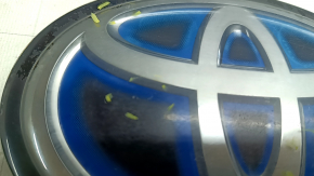 Toyota Rav4 19-24 hybrid front bumper emblem for radar, scratches, broken fastener