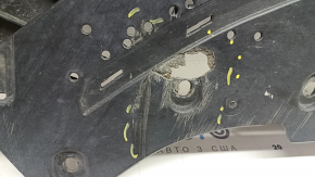 Front bumper protection for Audi A6 C8 19-25 S-Line is broken