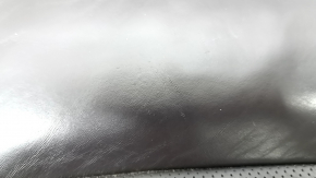 Mazda CX-5 17-23 driver's seat cushion upholstery, brown leather, heated, with blower fan, perforated, scuffed, scratches
