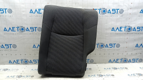 Left rear row backrest Toyota Rav4 19-25 fabric, black, hybrid, scratches on plastic