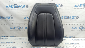 Lincoln MKZ 17-20 passenger seat back upholstery black leather, heated