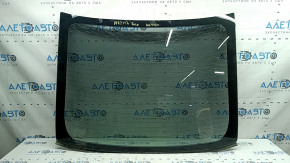 Lincoln MKZ 13-20 rear window, non-factory tinted, swollen tint, glued on, pin unsoldered
