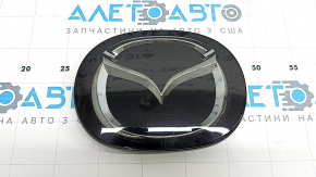 Mazda CX-5 17-25 radiator grille emblem under radar, air along the edge