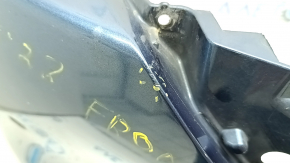 Front bare bumper Mazda CX-5 22-25 for parking sensors, blue, scratches