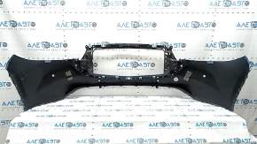 Front bare bumper Mazda CX-5 22-25 for parking sensors, blue, scratches