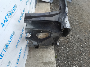 Front left quarter Chevrolet Malibu 13-16 graphite, without side member