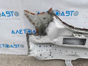 Rear panel Nissan Leaf 18-25 2 parts, drilled, white QAK, corrosion