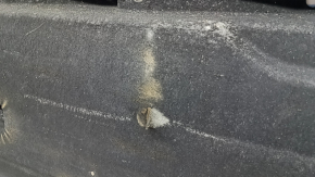 The front right underbody protection of the Audi A6 C8 19-25 is worn out