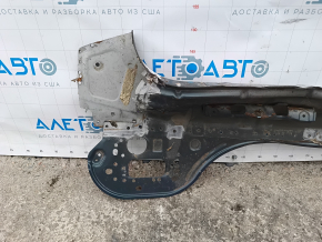 The rear panel of the Hyundai Ioniq 5 22-24 is drilled, green M9U, dented