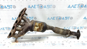 Exhaust manifold with catalytic converter Ford Fusion mk5 17-20 hybrid mesh is torn
