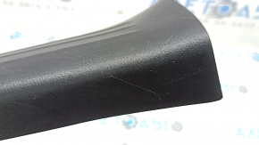 Rear left door sill trim Mazda CX-5 17-25 black, scratches