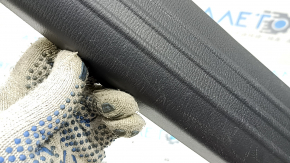 Rear left door sill trim Mazda CX-5 17-25 black, scratches