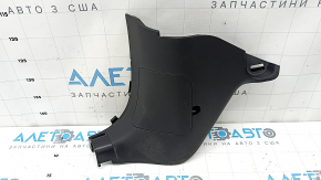 Lower left front pillar trim Mazda CX-5 17-25 black, with trim, scratches