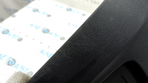 Left side driver's seat trim for Mazda CX-5 19-25, black, for electric and memory, crack in mount, worn