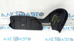 Right side driver's seat trim Mazda CX-5 19-25, black, electrically powered, scratches