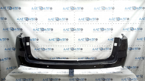 Bare rear bumper for Jeep Grand Cherokee WL 22-26 with parking sensors, black, scratches, cracked, broken fasteners, tear, bracket unsoldered