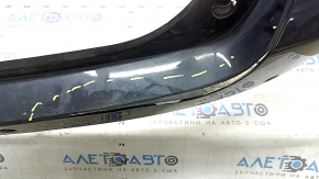 Bare rear bumper for Jeep Grand Cherokee WL 22-26 with parking sensors, black, scratches, cracked, broken fasteners, tear, bracket unsoldered
