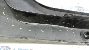 Bare rear bumper for Jeep Grand Cherokee WL 22-26 with parking sensors, black, scratches, cracked, broken fasteners, tear, bracket unsoldered