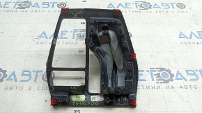 Toyota Rav4 19-25 gearbox shifter cover, black, with cover, cracks