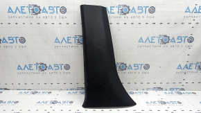 Lower left center pillar trim for Jeep Grand Cherokee WL 21-26, black, scratches, broken guide