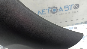 Lower left center pillar trim for Jeep Grand Cherokee WL 21-26, black, scratches, broken guide