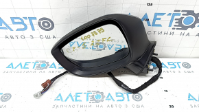 Left side mirror assembly Mazda CX-5 21-23 9+5 pin, BSM, heated, turn signal, auto-folding, camera, blue