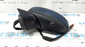 Left side mirror assembly Mazda CX-5 21-23 9+5 pin, BSM, heated, turn signal, auto-folding, camera, blue