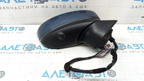 Right side mirror assembly Mazda CX-5 21-25 9+5 pin, BSM, heated, turn signal, auto-folding, camera, blue