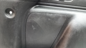 Left arch trim Jeep Grand Cherokee WL 22-26 black, plastic, with overlays, scratches, worn