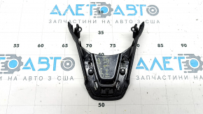 Mazda CX-5 17-25 steering wheel cover for heated steering wheel, black leather, scratches