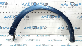 Rear left fender arch trim Mazda CX-5 22-24 blue, broken mount, crack, bend