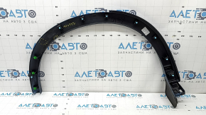 Rear left fender arch trim Mazda CX-5 22-24 blue, broken mount, crack, bend