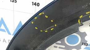 Rear left fender arch trim Mazda CX-5 22-24 blue, broken mount, crack, bend