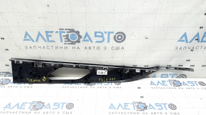 Jeep Grand Cherokee WL 22-24 rear right door panel trim, lower, wood-like, with chrome, scratches