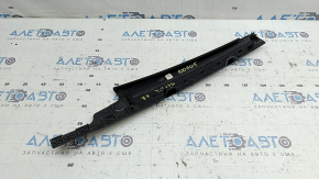 Side door trim, rear right Jeep Grand Cherokee WL 21-26, gloss black, scratches, cracked fastener, in glue