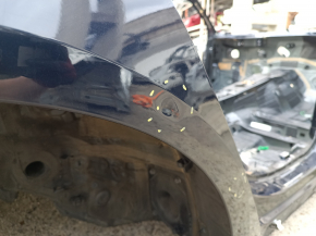 Quarter wing rear right Audi A6 C8 19-25 on the body, blue, bumps, dents