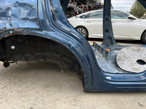 Right rear fender dent on Mazda CX-5 17-25 body, blue, dented