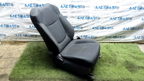 Passenger seat Toyota Rav4 19-25 without airbag, mechanical, fabric, black, dry cleanable