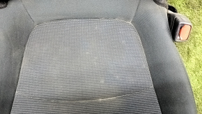 Passenger seat Toyota Rav4 19-25 without airbag, mechanical, fabric, black, dry cleanable