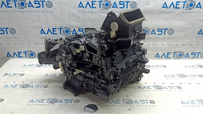 The bare heater housing of the Toyota Rav4 19-22 hybrid air conditioner, black housing, without radiators and actuators, broken housing