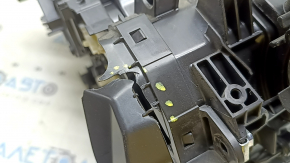 The bare heater housing of the Toyota Rav4 19-22 hybrid air conditioner, black housing, without radiators and actuators, broken housing