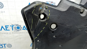 Front left underbody protection for Toyota Rav4 19-25 hybrid, USA built, dented, cracked