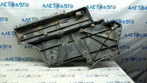 Front left underbody protection for Toyota Rav4 19-25 hybrid, USA built, dented, cracked